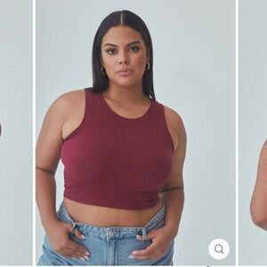 Burgundy Racer Back Brami Size XL